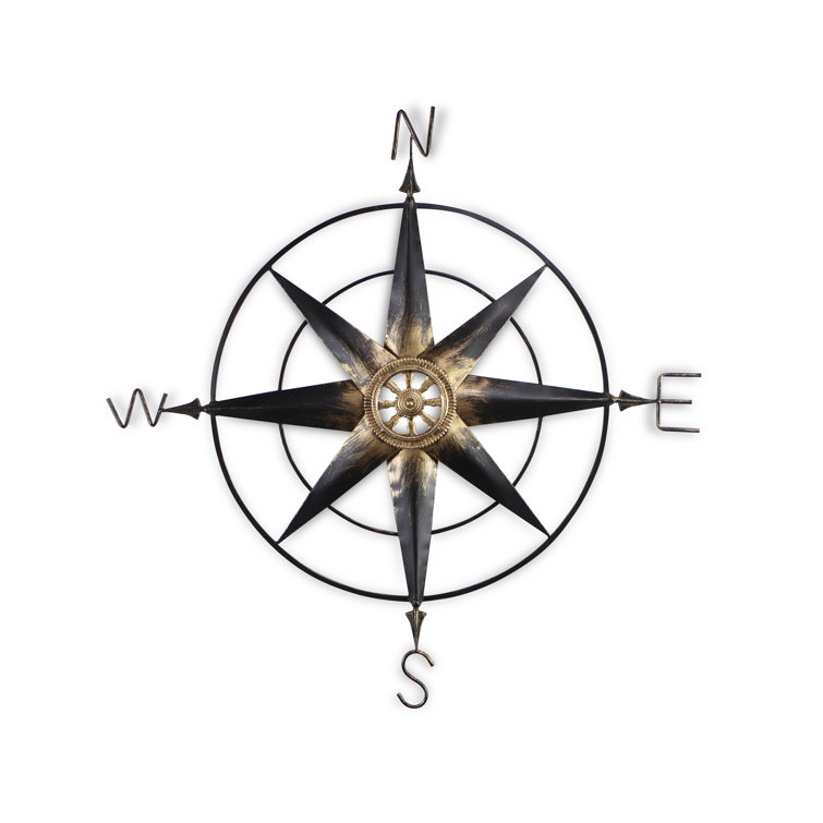 Union Rustic Elegant Compass Wall Décor & Reviews Wayfair.ca
